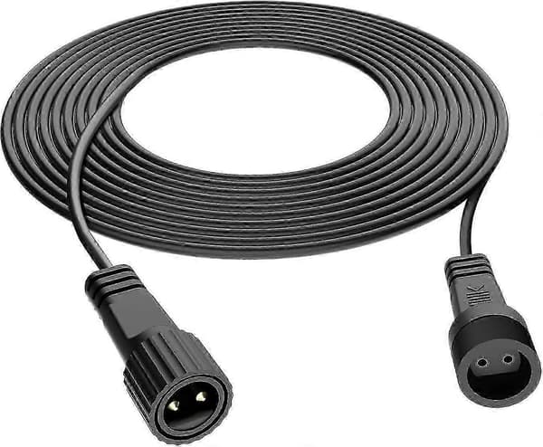 3M Extension Cable for G40 String Lights, 2-Pin Waterproof Extension Cord for Outdoor String Lights