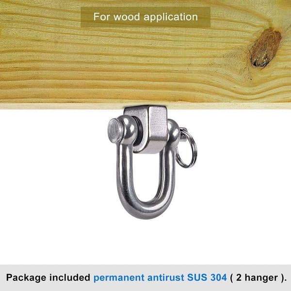 180° Rotating Screw Set Holder Hammock Hook