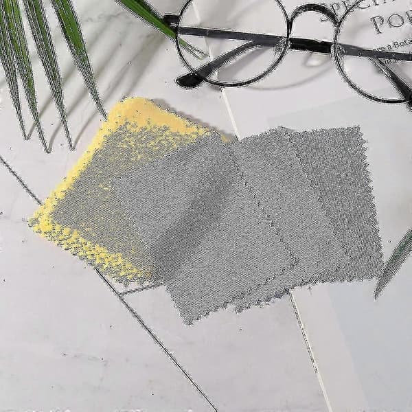 100 stk/pakke Brilleklud Linserenser Støvfjerner Bærbare Servietter Non-woven Fa