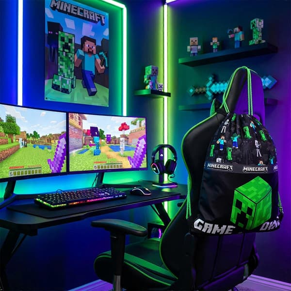 Barn Gutter Offisiell Minecraft Game Over Gympose Creeper PE Gymsett