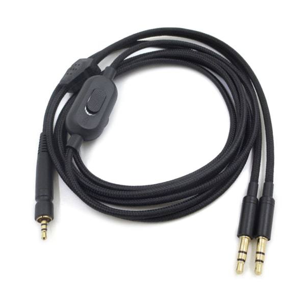 til Sennheiser- G4ME ONE GAME ZERO GSP350 500 600 stereo lydka Double plug version
