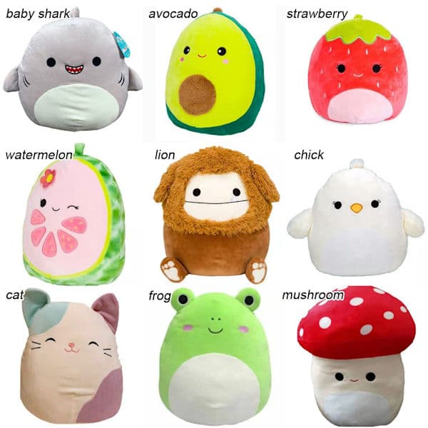 25 cm Squishmallow Pehmotyyny JORDUGBB W