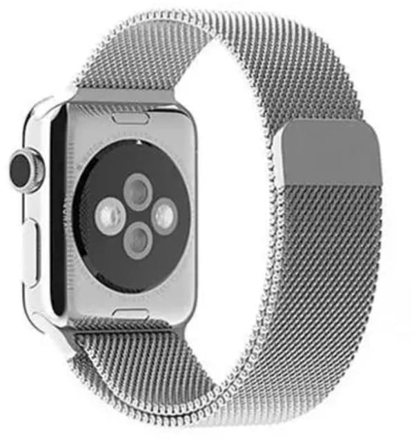 Apple Watch 4 - 44mm - Stållænke i rustfrit stål fra Royben Grå