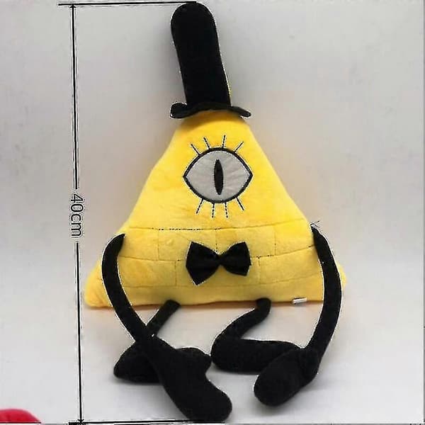 Gravity Falls Gosedjur Dockor Bill Cipher Mjukdjur Plysch Barn Studenter Presenter-l yellow