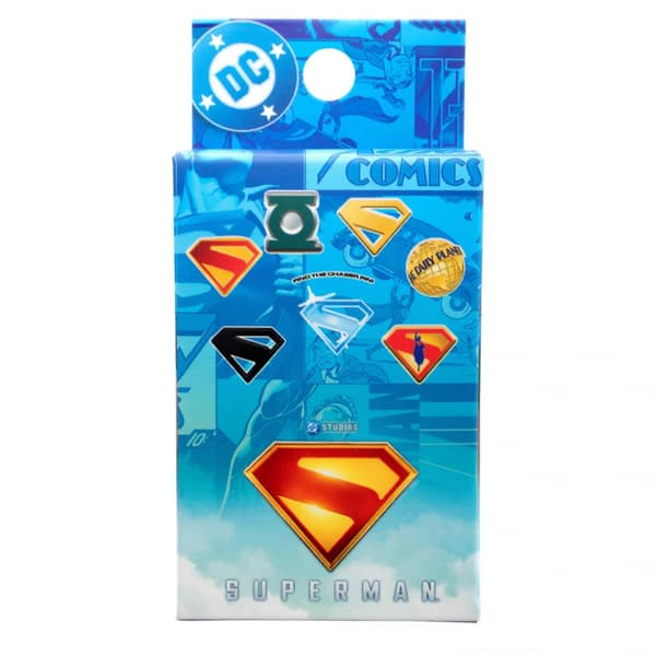 Superman Movie Logo Blind Box Pin