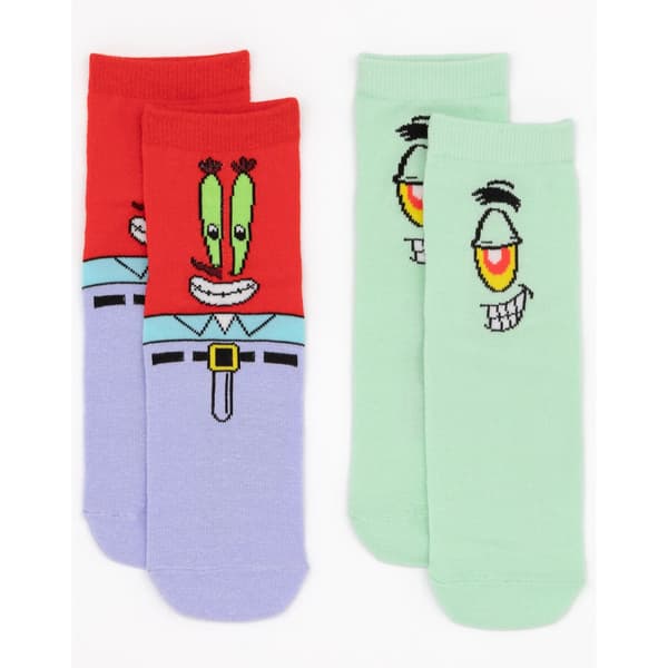 SpongeBob SquarePants Barnstrumpor 5-pack 12.5 Multicoloure Multicoloured 12.5 UK Child-3.5 UK