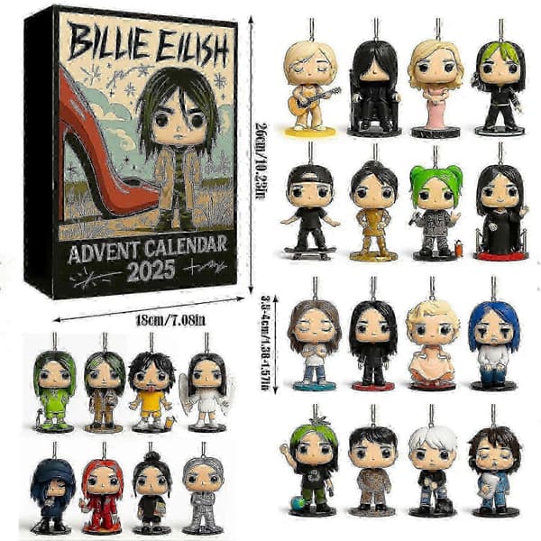 Billie Eilish Julekalender Blind Box Julegave 25-26