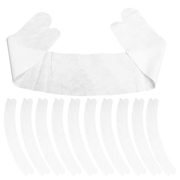 20 ark tvättbara magfoder för svettutslag engångs under magen svettfoder dynor magband för hudutslag 71.00X10.80X0.10CM White