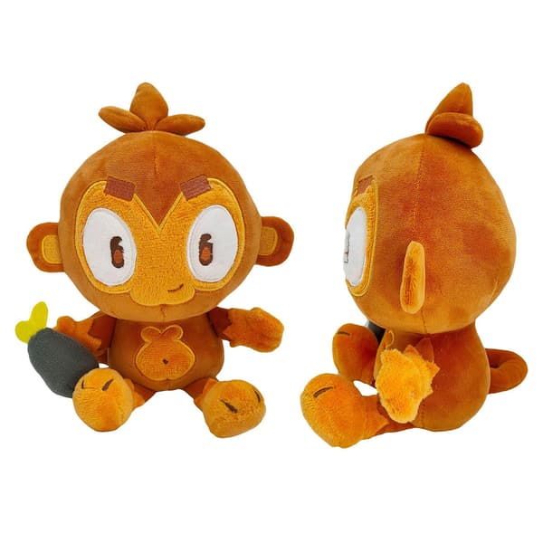 Dart Monkey -pehmolelupukutyyny, lahja 20 cm
