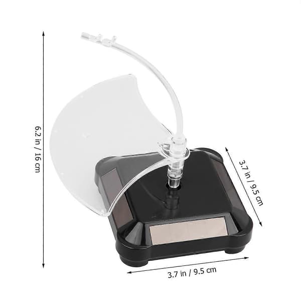 Roterende utstillingsstativ for briller i plast for utstillingsbruk