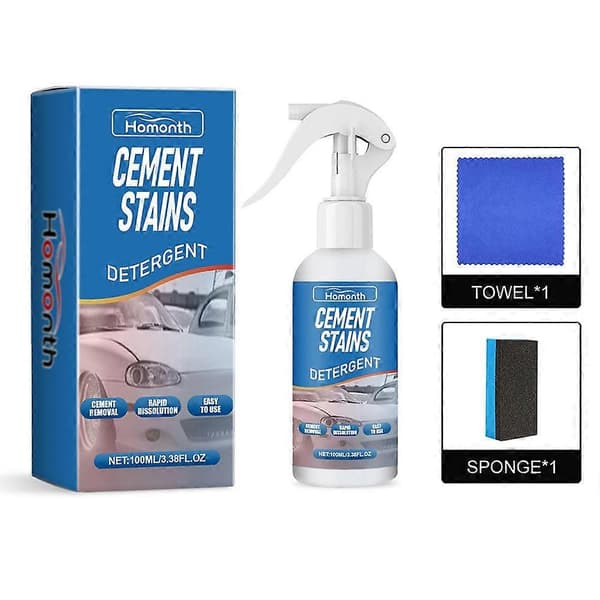 Bilsementfjerner Spray Kit Sementfjerningsspray Betongflekkfjerning