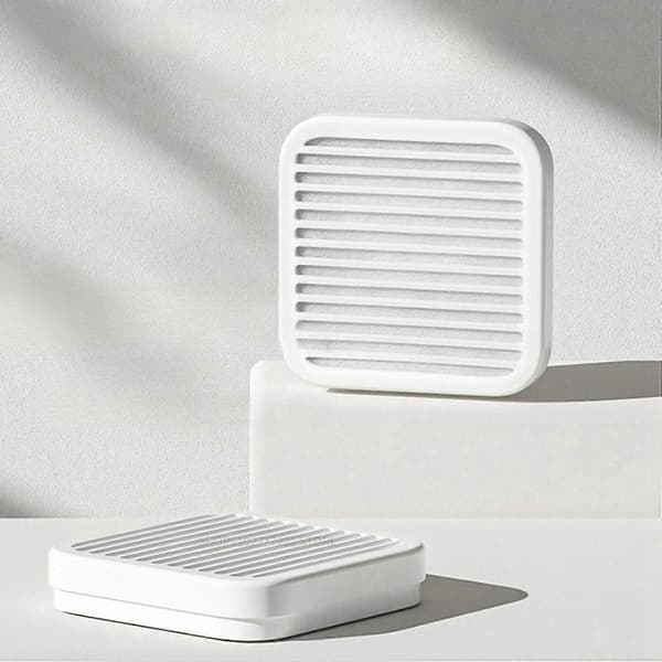 6x Kompatibel med Xiaomi Pet Feeder 2 Tørreboks-sæt Fugtsikker friskhedslås Affugtende tørremiddel til kæledyrsfoder Vit