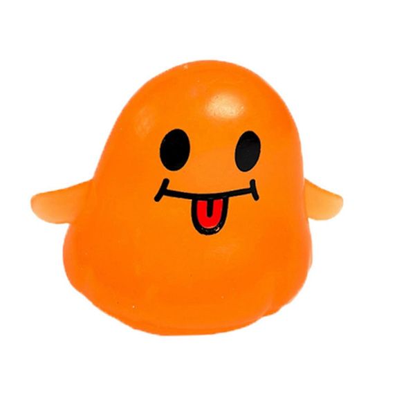 Sød spøgelsesfidget – til dekompression – til Halloween og fester Orange