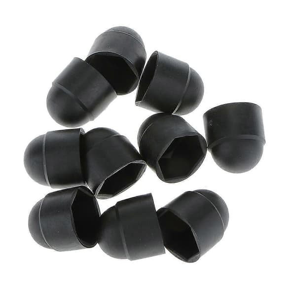 3 av 10 M6/M8/M10 kuppelhode mutter beskyttelseshetter, agon mutterdeksler
