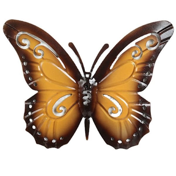 Suuri metalliperhoskoriste ulkokäyttöön