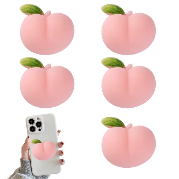 Pink Butt Fidget – til dekompression – med blødt materiale Pink 10 pcs