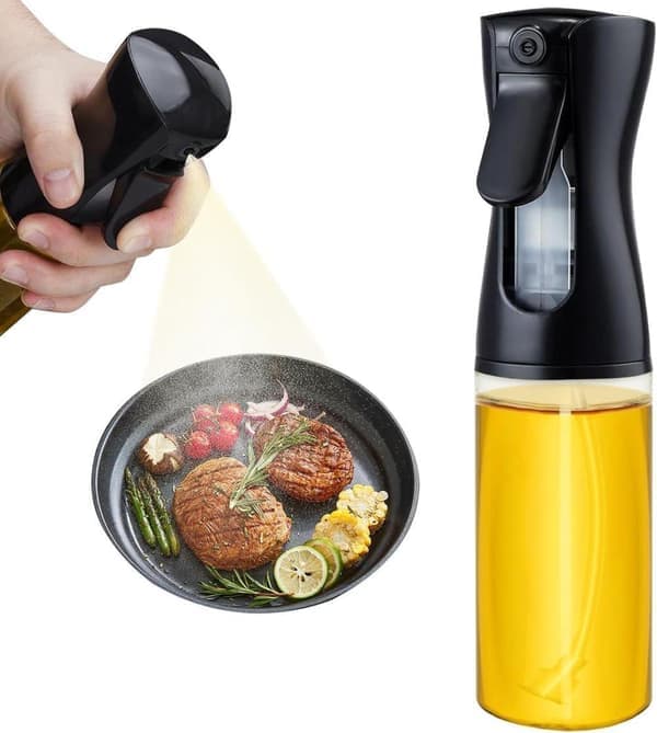 Glassprayflaske til olie/eddike 200 ml 20cm