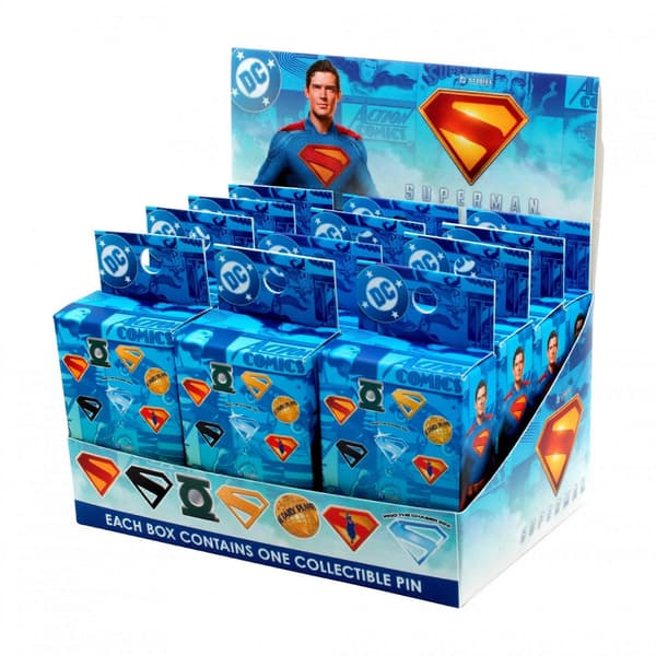 Superman Movie Logo Blind Box Pin