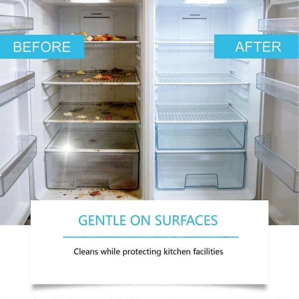 All-purpose cleaner and disinfectant for the kitchen Plant-based & Safe for sticky kitchen cabinets