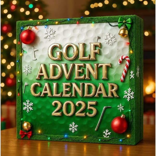 2025 Golf Adventskalender Blind Box Juletræspynt Akrylvedhæng