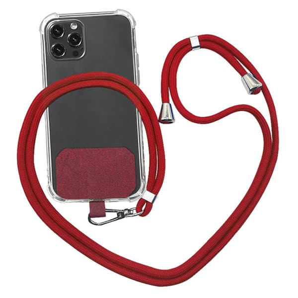 Praktisk og Stilig Mobilsnor Mobilholder Gul