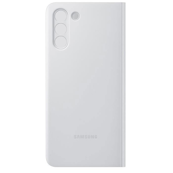 Smart Clear View Cover S21 Plus ljusgrå