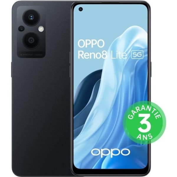 OPPO Reno8 Lite 128GB 5G Cosmic Black