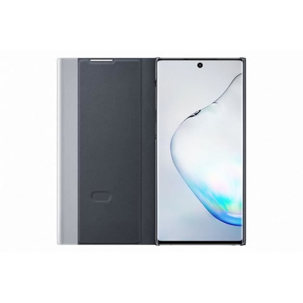Clear View Cover Black Note10 Svart