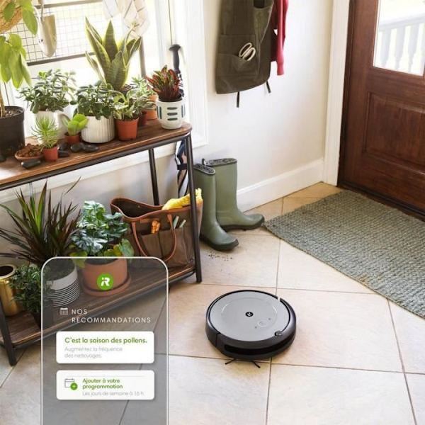 Roomba® i1+ robotdammsugare ansluten till Wi-Fi