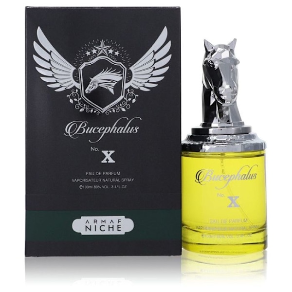 Armaf BUCEPHALUS NO. X 100ML (ARMAF NICHE SERIES) (FIF) (BLACK WITH GREEN) svart