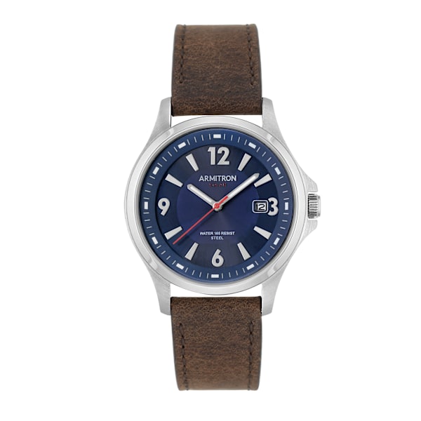 Watch Armitron 20/5262NVSVBN Dark brown 41mm