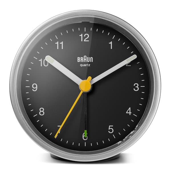 Braun Classic Analog Väckarklocka BC12SB flerfärgad