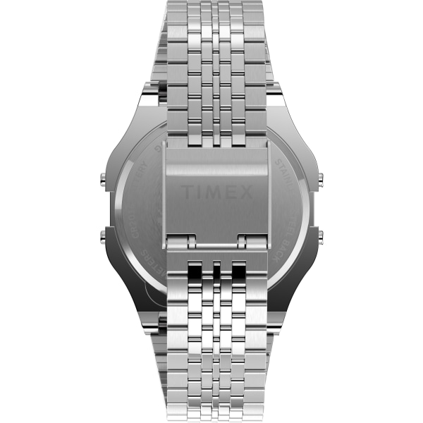 Timex watch Space Invaders TW2V30000 silver 34 mm