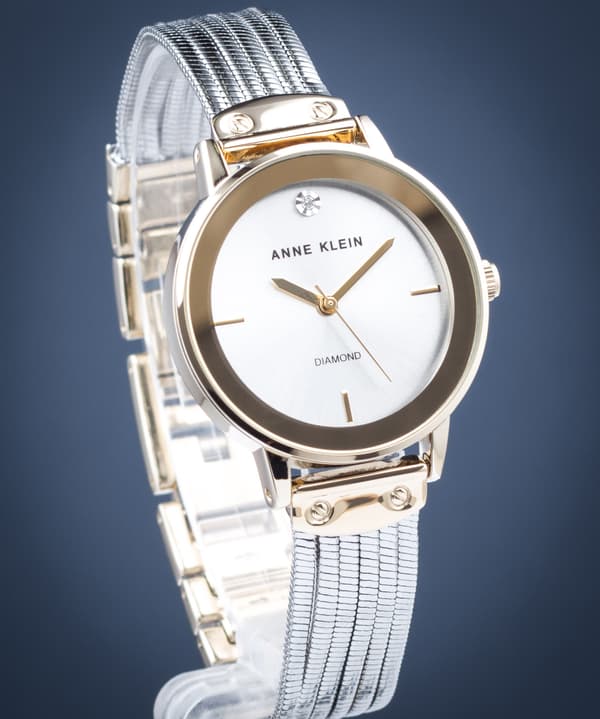 Anne Klein AK/3221SVTT – Damklocka two-tone 30.00mm x 35.00mm