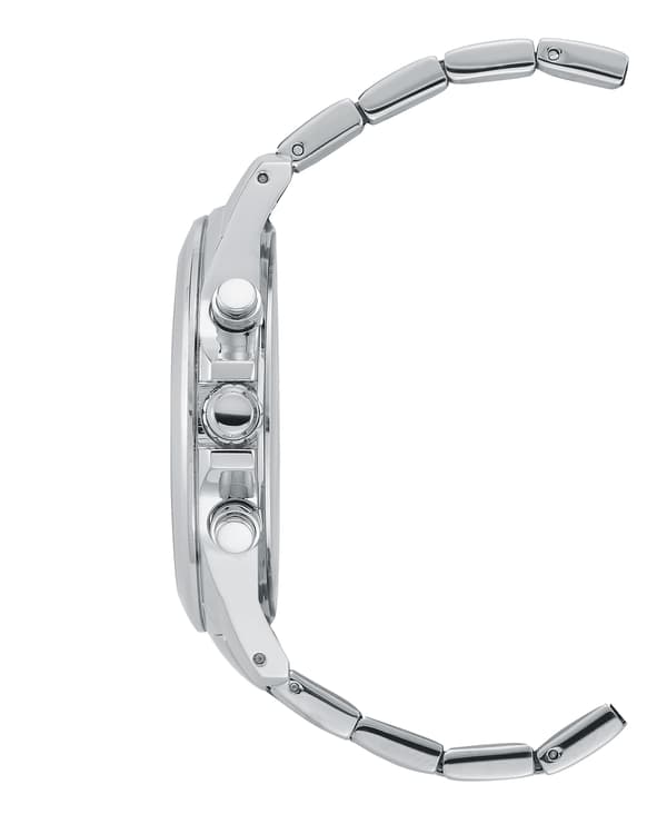 Armitron 20/5250BKSV – Herrklocka Silver tone 42.5mm