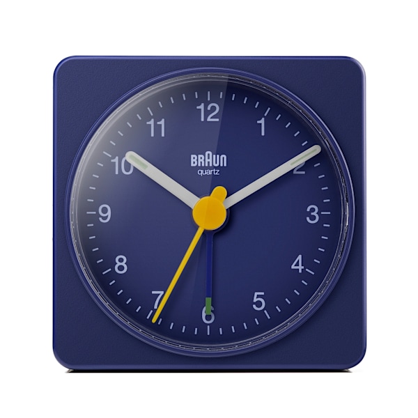 Braun Classic Travel Analog Väckarklocka BC02BL flerfärgad