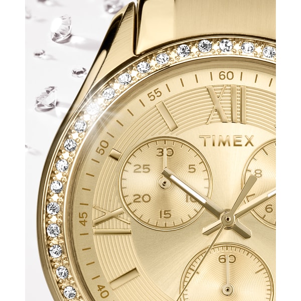 Watch Timex TW2P66900 gold 38 mm