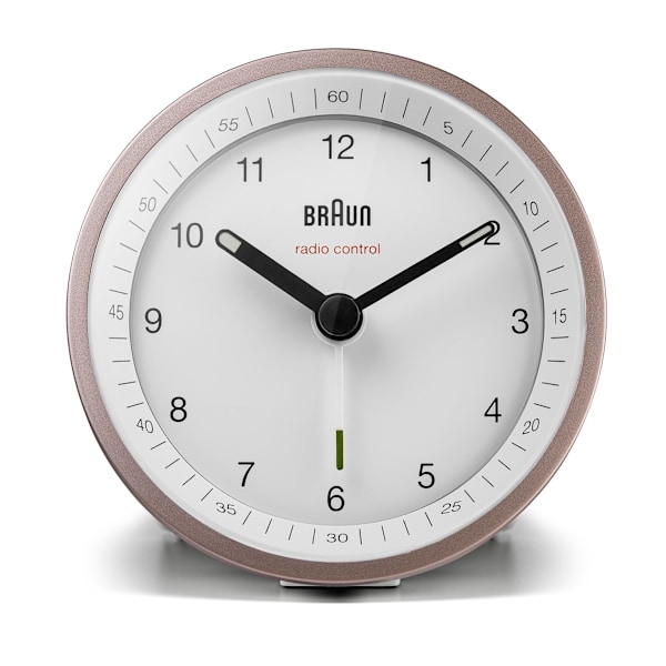 Braun Classic Radiostyrd Analog Alarmklocka BC07PW-DCF flerfärgad