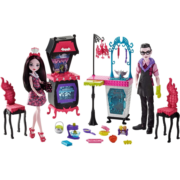 Monster High Monster Family of Draculaura Dolls køkkenlegesæt