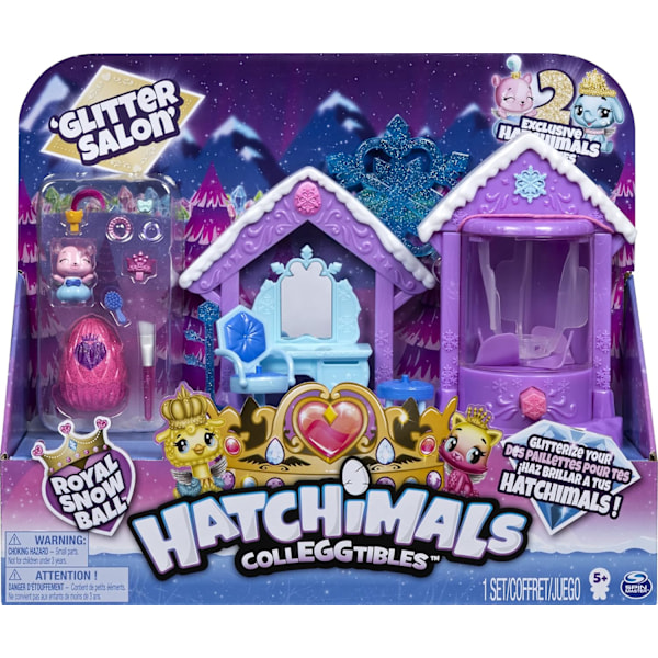 Hatchimals Colleggtibles Glitter Salong