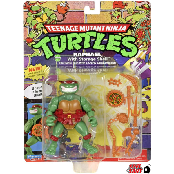 Teenage Mutant Ninja Turtles Raphael Action Figur 10cm