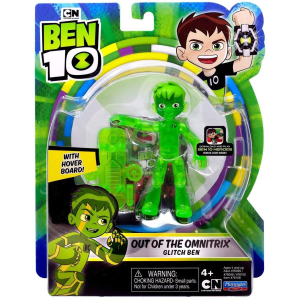 Ben 10 Figur Out of the Omnitrix Glitch Ben