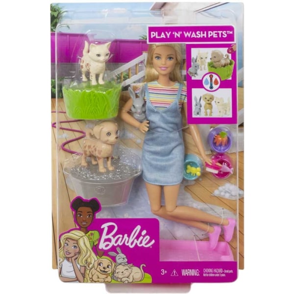 Barbie Play N Wash Pets
