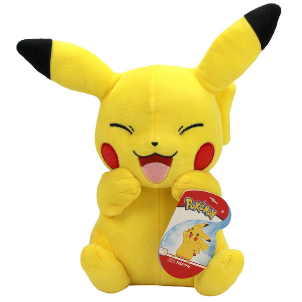 Pokemon Laughing Pikachu Gosedjur 20cm