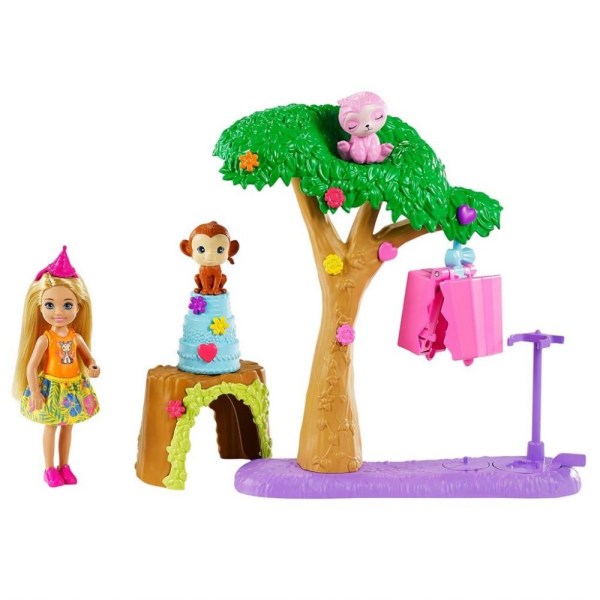 Barbie and Chelsea The Lost Birthday Party Fun Playset