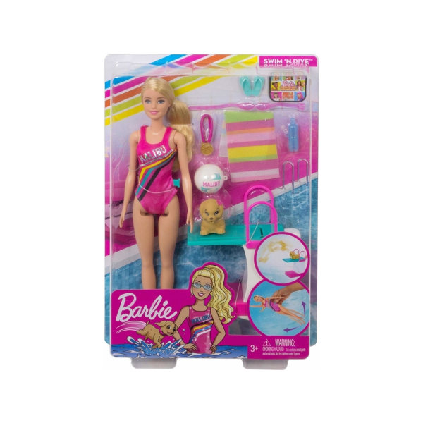 Barbie DHA svømmedukke