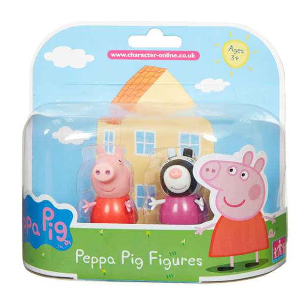 Peppa Pig - Greta Gris &amp; Sonja Zebra 2 kpl