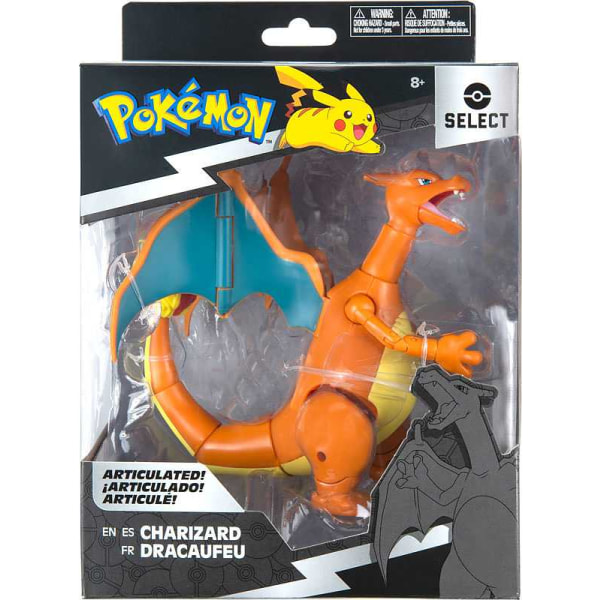 Pokemon 25th Anniversary Select Action Figure Charizard 15 cm