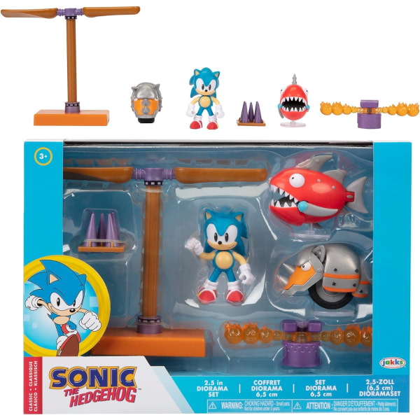 Sonic the Hedgehog Diorama Figursett 2022