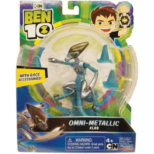 Ben 10 Action Figures Metallic XLR8